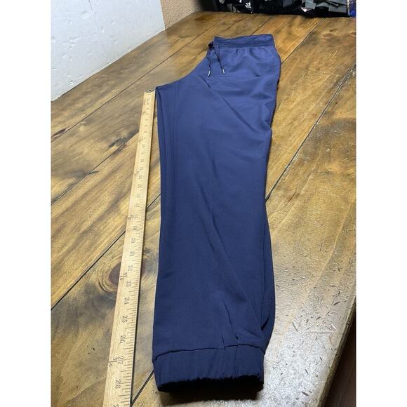 ATHLETA Women's Pant Size 4 City Be True Jogger Pockets Stretch Navy Blue - Picture 12 of 12